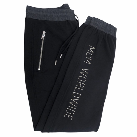 MCM New With Tags Logo Women’s Joggers Sweatpants Sz. Medium